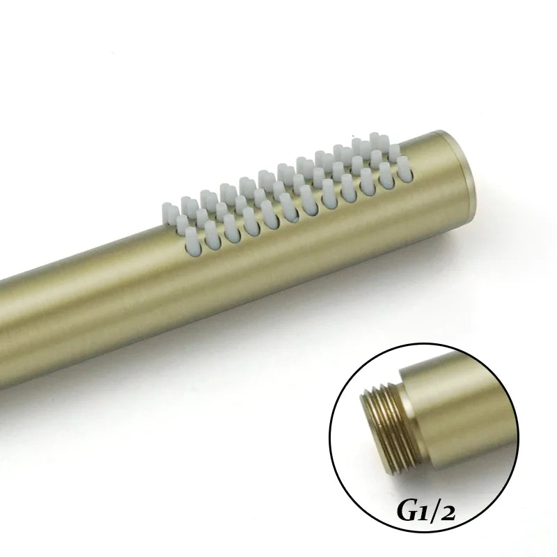 ShowerEase AquaStream Stainless Steel Handheld Shower Head