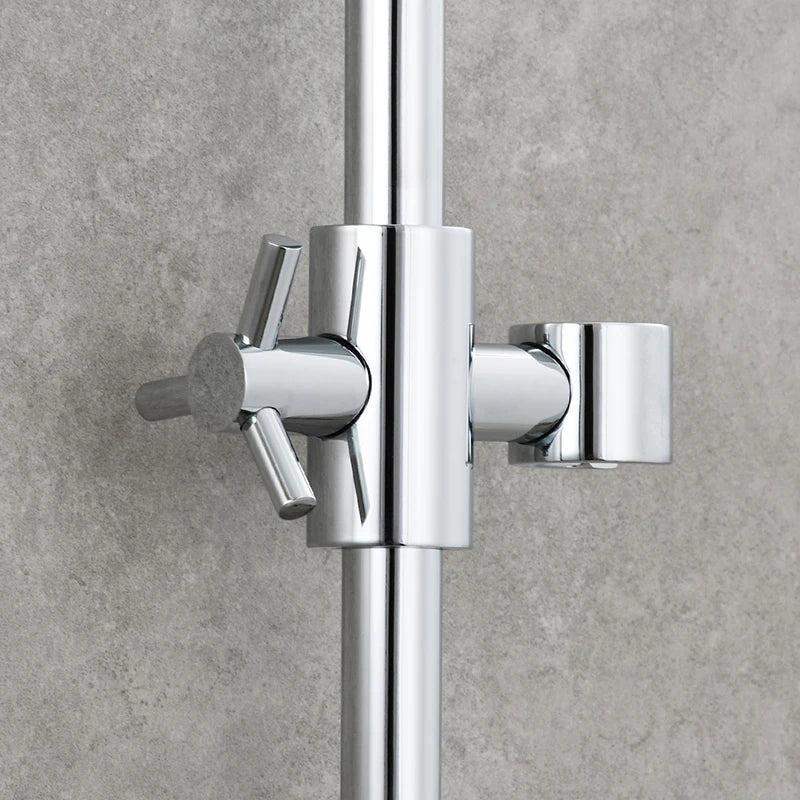 ShowerEase Adjustable Shower Head Holder Bracket for 20-25mm Slide Rod