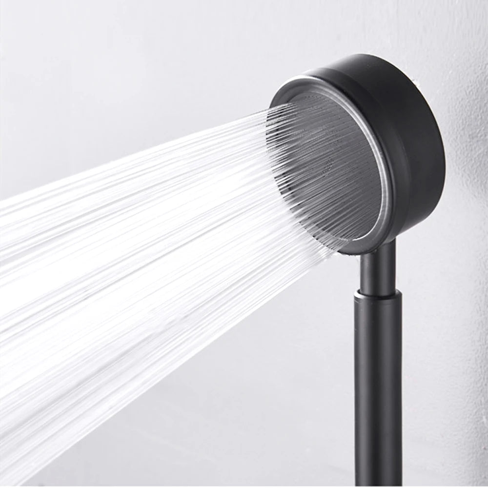 ShowerEase Stainless Steel Handheld Shower Set: Head, Holder & Hose
