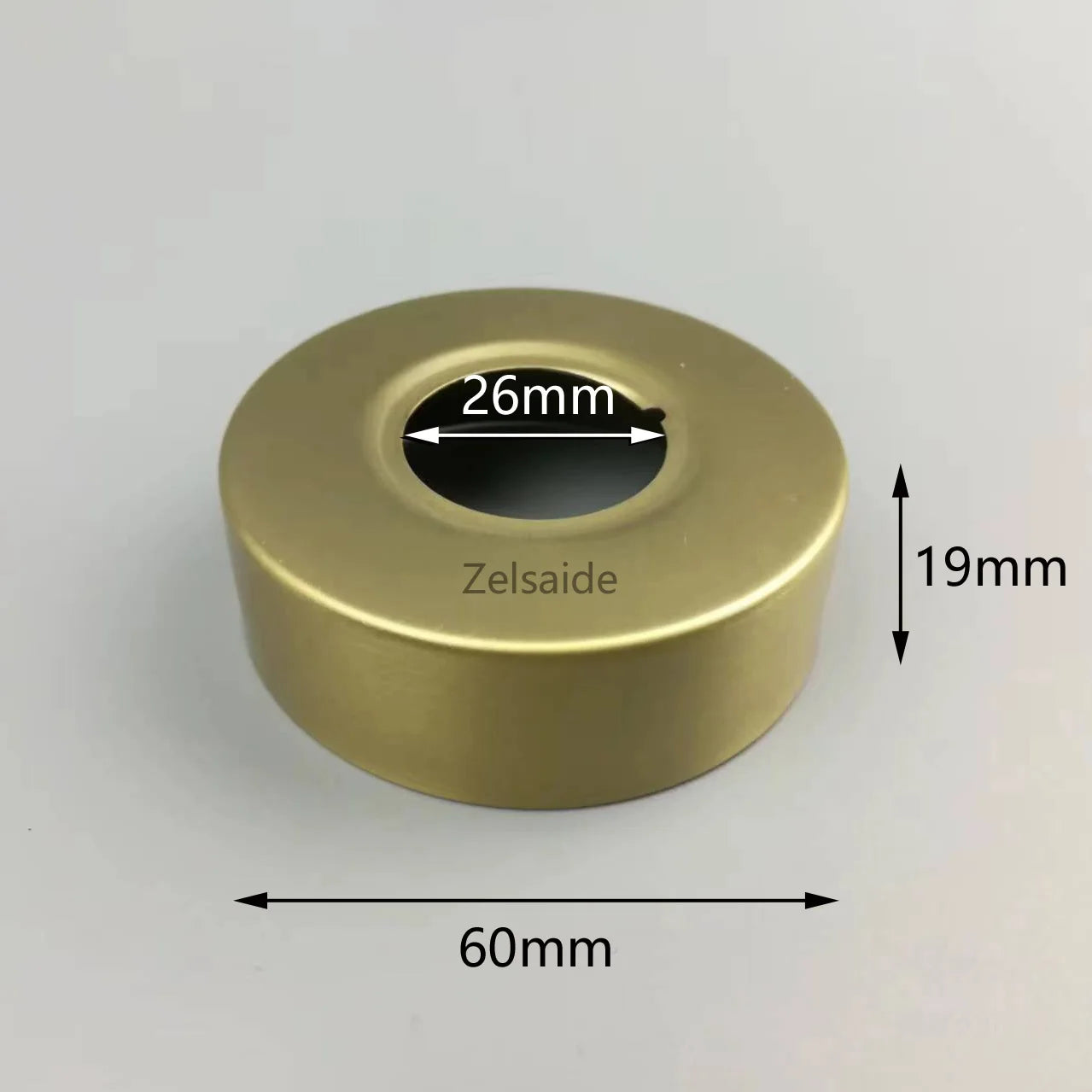 ShowerEase Shower Faucet Decorative Cover Cup – Golden, Rose Gold, Gun Gray