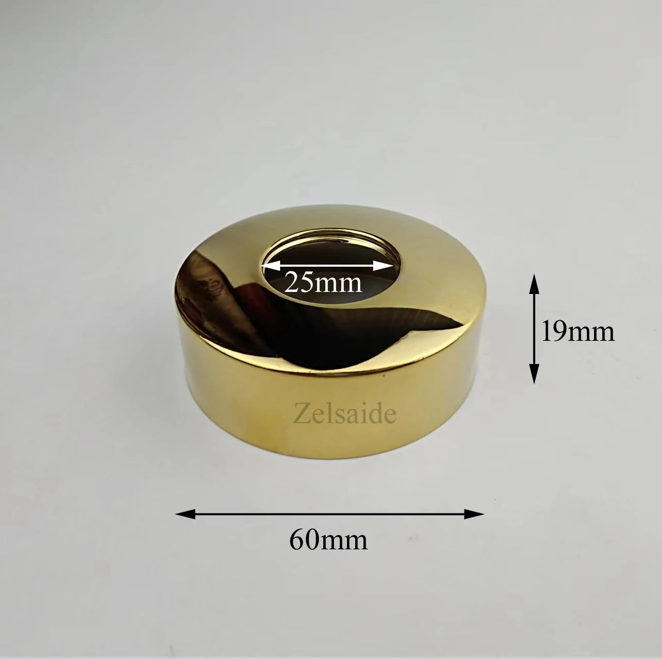 ShowerEase Shower Faucet Decorative Cover Cup – Golden, Rose Gold, Gun Gray