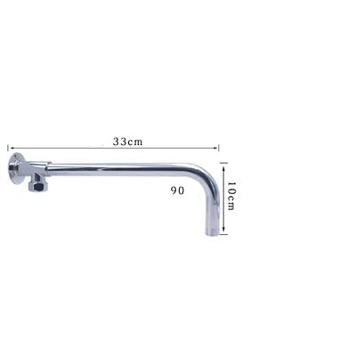 ShowerEase Ceiling Shower Arm Extension – Stainless Steel & Brass