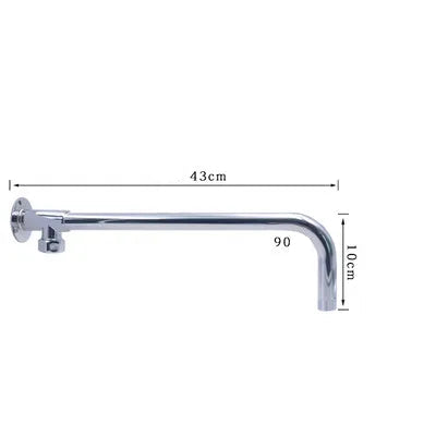 ShowerEase Ceiling Shower Arm Extension – Stainless Steel & Brass