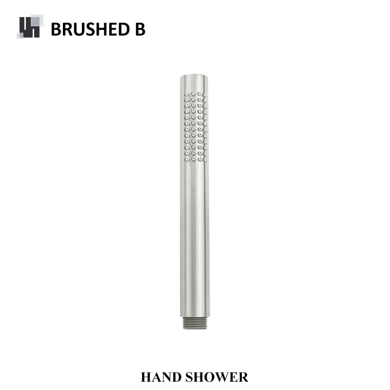 ShowerEase AquaStream Stainless Steel Handheld Shower Head