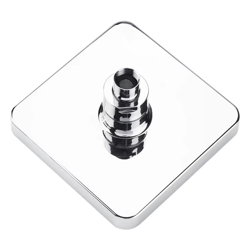 ShowerEase Square LED Shower Head Bathroom Rainfall