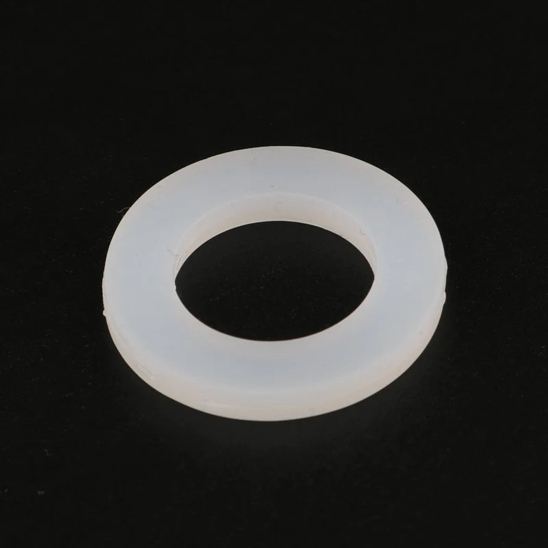 ShowerEase Silicon Rubber Flat Gasket Seal - 1/2", 3/4", 1" for Plumbing