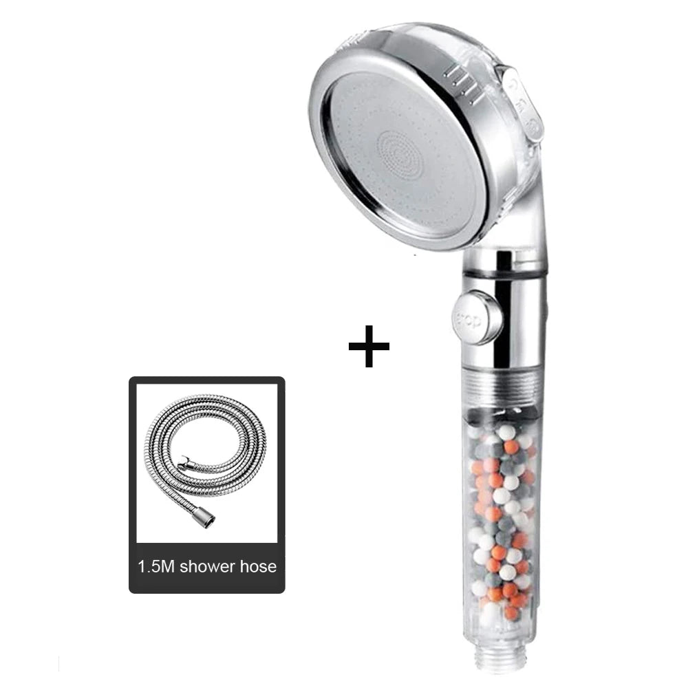 ShowerEase Mineral Beads Shower Head - ShowerEase