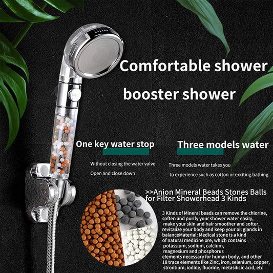 mineral-beads-shower-head-with-hose