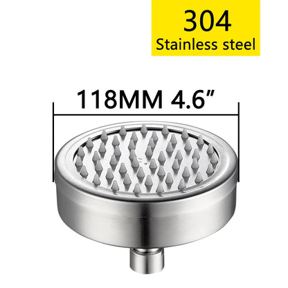 ShowerEase Stainless Steel Fixed / Handled Shower Head