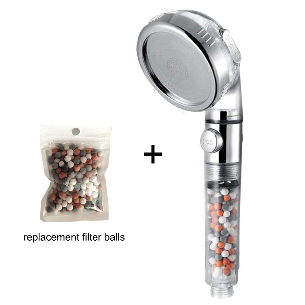 ShowerEase Mineral Beads Shower Head - ShowerEase