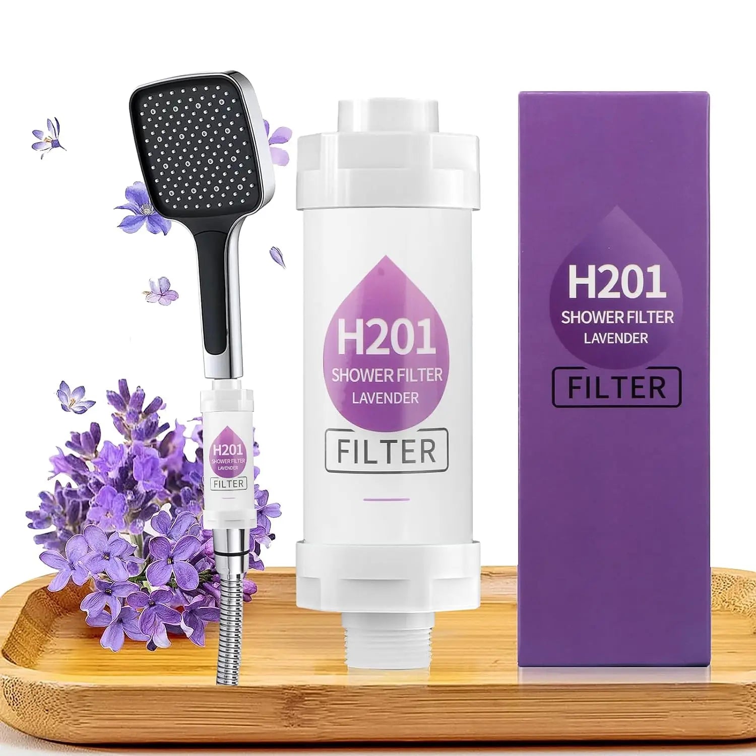 ShowerEase Scented Shower Filter - Water Softener & Purifier