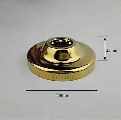 ShowerEase Shower Faucet Decorative Cover Cup – Golden, Rose Gold, Gun Gray