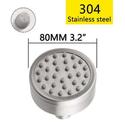 ShowerEase Stainless Steel Fixed / Handled Shower Head