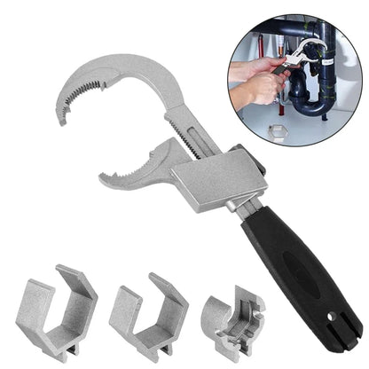 ShowerEase Adjustable Double Ended Wrench for Faucet & Sink Repairs