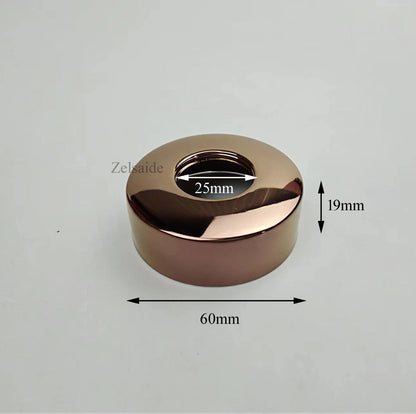ShowerEase Shower Faucet Decorative Cover Cup – Golden, Rose Gold, Gun Gray