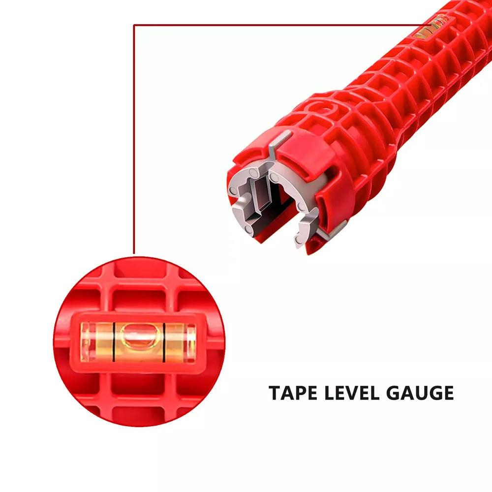 ShowerEase Portable 8 In 1 Flume Wrench - ShowerEase