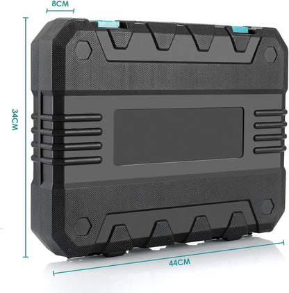 ShowerEase 198-Piece Tool Box – Universal Hand Tool Set for Shower Installation & Repairs