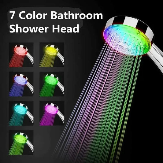 ShowerEase 7 Colors Changing LED Handheld Shower Head - ShowerEase