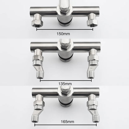 ShowerEase Stainless Steel Shower Faucet - ShowerEase