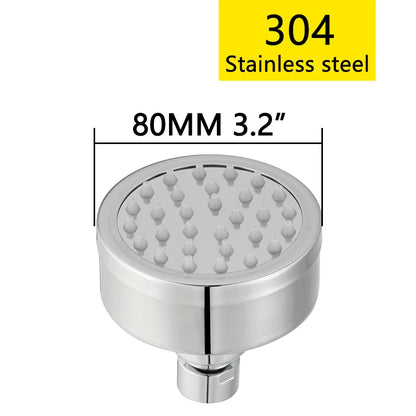 ShowerEase Stainless Steel Fixed / Handled Shower Head